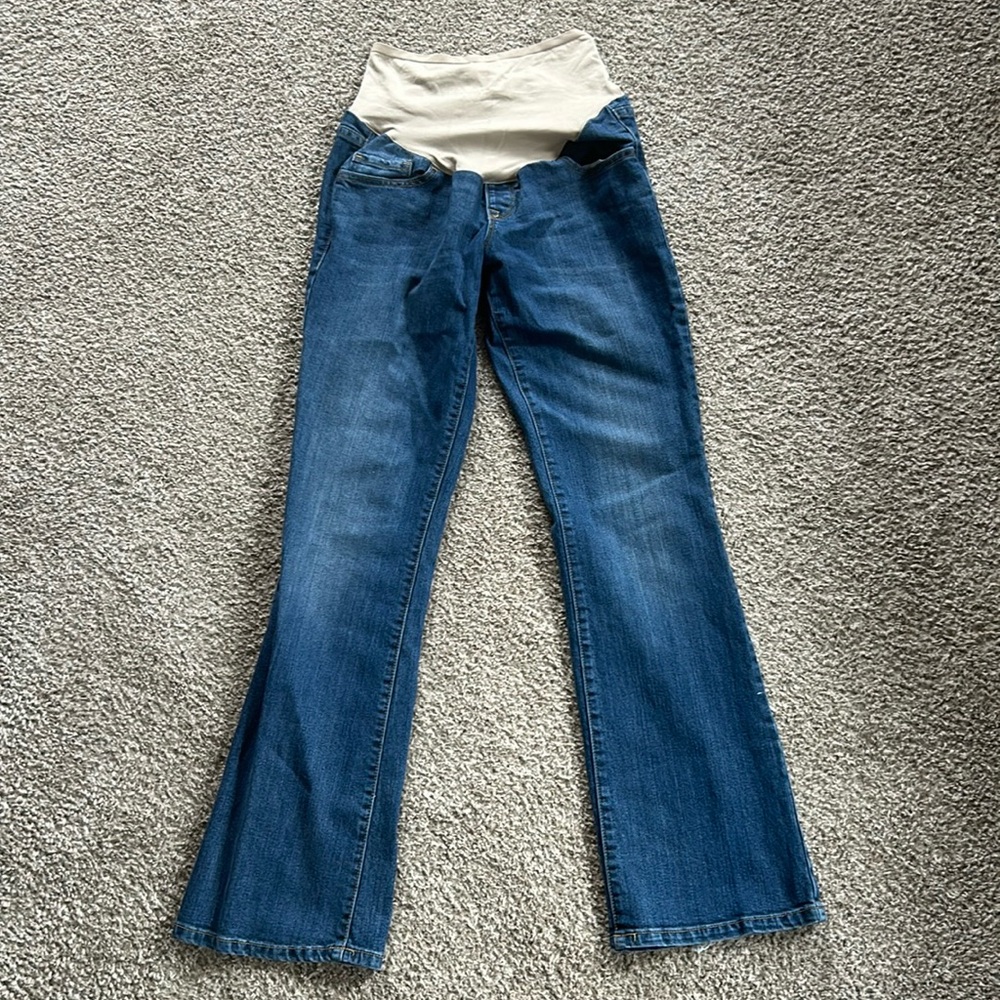 Old Navy SZ 8 Maternity Boot Cut Jeans